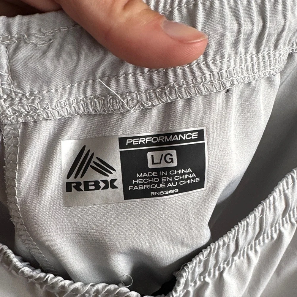 RBX Light Gray Men's Athletic Shorts